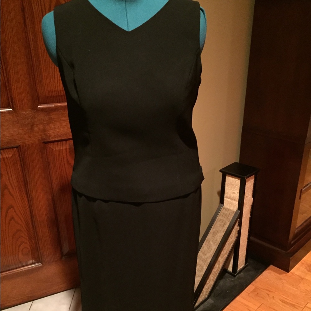 Kasper matching top and skirt .